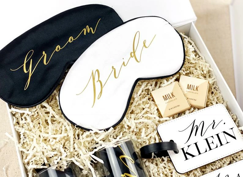 Onlineamericanstore Gift Collection Engagement Box - Honeymoon Gift Box - Wedding Gift Box - Personalized Gift Box - Bride And Groom Box - Bride Box - Couples Christmas Gift 5 Onlineamericanstore Gift Collection Engagement Box - Honeymoon Gift Box - Wedding Gift Box - Personalized Gift Box - Bride And Groom Box - Bride Box - Couples Christmas Gift