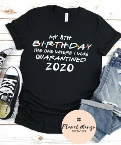 Onlineamericanstore Custom Birthday Quarantined Shirt, Softstyle Tee, Unisex Youth Shirt, Gift For Kids Birthday During Quarantine, Birthday Quarantine Shirt