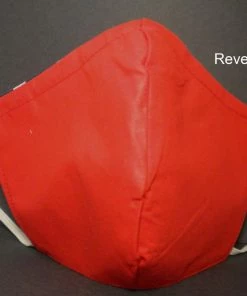 Onlineamericanstore Washable American Stars Cotton Face Mask – Nose WireTriple LayerReversibleReusable