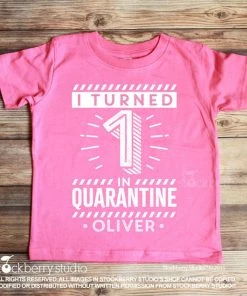 Onlineamericanstore Quaranitine Birthday Gifts 4th Birthday Shirt Quarantine 1st Birthday Quarantine Kids Quarantine Birthday Shirt 2nd Birthday Quarantine Shirt 3rd Birthday Personalized