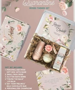 Onlineamericanstore Quaranitine Birthday Gifts Quarantine Succs Without You Gift Box Set, Quarantine Gift Basket For Her, Best Friend Gift, Gift For Mom Or Sister, Care Package Present