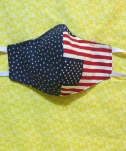 Onlineamericanstore Adult Face Mask - Patriotic Print