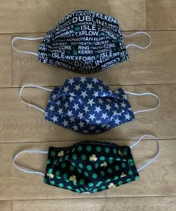Onlineamericanstore Cloth Face Mask Washable Face Mask Irish Face Mask Patriotic Face Mask