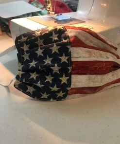 Onlineamericanstore American Flag Face Mask - Adult