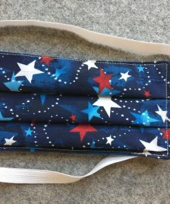 Onlineamericanstore Adult Patriotic Stars Face Mask