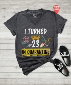 Onlineamericanstore Quarantine Birthday Shirt, Quarantine Birthday Gift, Custom Birthday Quarantined Shirt, Kids Birthday Quarantine, I Turned Age In Quarantine Quaranitine Birthday Gifts