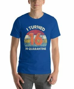 Onlineamericanstore Quarantine Birthday Shirt, Custom Age, Any Age, I Turned Age In Quarantine, Quarantine 2020, Social Distancing Shirt, Quarantined Birthday
