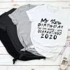 Onlineamericanstore Quaranitine Birthday Gifts 15th Birthday Shirt - Quarantine Birthday Shirt, Birthday Quarantine, Custom Quarantine Shirt - The One Where I We Were 2020 Top Cute