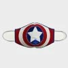 Onlineamericanstore Patriotic Star Themed Face Mask | Captain America Mask | Reusable And Washable | Kid And Adult Sizes Available