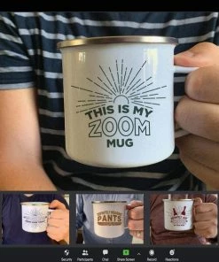 Onlineamericanstore Personalized Work From Home Mugs, Personalized Zoom Coffee Mug, Isolation Coffee Mugs Quaranitine Birthday Gifts
