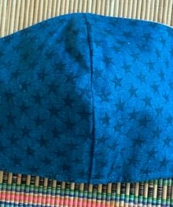 Onlineamericanstore Washable Reusable Reversible Double Layer Cotton Face Mask With Filter Pocket In Patriotic Stars And Various Prints - Priority Shipping