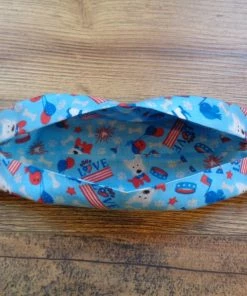 Onlineamericanstore Cloth Face Mask Washable, 3 Layer Reusable Face Covering, Comfortable Nylonspandex Ear Loops, Fashionable, Patriotic, Pet Theme, Adult Size