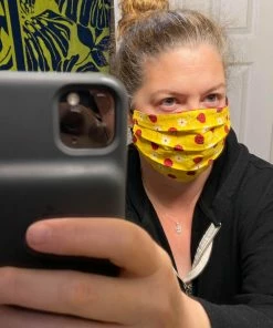 Onlineamericanstore Face Mask Reusable And Washable - Patriotic Campers - Double Layer Cotton With Elastic Ear Loops - Ready To Ship - Reverses To Stars 11 Onlineamericanstore Face Mask Reusable And Washable - Patriotic Campers - Double Layer Cotton With Elastic Ear Loops - Ready To Ship - Reverses To Stars