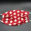 Onlineamericanstore Washable Reusable Cotton Elastic Face Mask American Flag Star Design Amish Handmade Washable Heavy Duty MADE IN USA