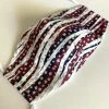 Onlineamericanstore Star Face Mask With Filter Pocket, Patriotic Star Face Mask For Adult, Washable Reusable Face Mask,100% Cotton, MADE IN USA