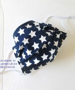 Onlineamericanstore Mask Machine Washable Facial Mask 100% Cotton Patriotic Flag Mask Mouth Cover Reusable Mask Mens Womens Dust Mask Particle Mask Made In USA