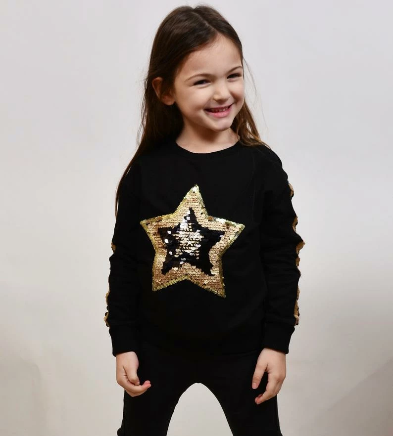 Opening Store 2018 New Christmas Sweater Fashion Family Matching Outfits Women Newborn Baby Girls Sequins Tops Sweatshirt Family Look Clothing 5 Opening Store 2018 New Christmas Sweater Fashion Family Matching Outfits Women Newborn Baby Girls Sequins Tops Sweatshirt Family Look Clothing