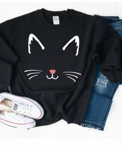 HQM Store Hot Sale Women Halloween Pumpkin Print Long Sleeve Sweatshirt Pullover Tops Shirt Female Casual Hoodies Tracksuit HO832710 Halloween Women Clothing