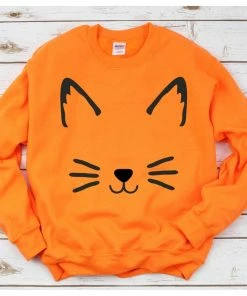 HQM Store Hot Sale Women Halloween Pumpkin Print Long Sleeve Sweatshirt Pullover Tops Shirt Female Casual Hoodies Tracksuit HO832710 Halloween Women Clothing
