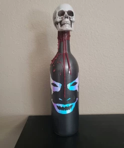 The American Store Halloween Accessories Scary Halloween Lighted Bottle, Halloween Decor, Halloween Gift, Halloween Party, Halloween Light, Scary Decoration, Halloween Display,