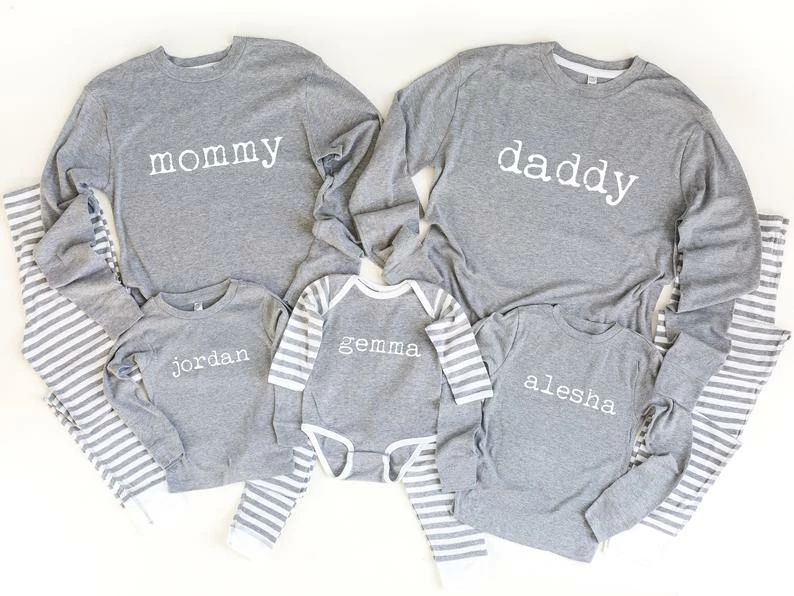 Furui Co,LTD Store Christmas Family Collection Family Matching Pajamas Set Striped Christmas Pajamas Winter Long Sleeve Mother Dad Kids Baby Sleepwear Family Matching Clothes 5 Furui Co,LTD Store Christmas Family Collection Family Matching Pajamas Set Striped Christmas Pajamas Winter Long Sleeve Mother Dad Kids Baby Sleepwear Family Matching Clothes