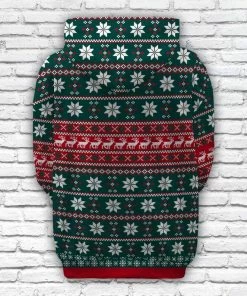 Onlineamericanstore Christmas Mens Clothing Christmas Fashion Mens Hoodie - Winter Pullover Knitted Striped Hoodie Outwear Pullover