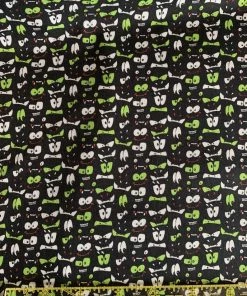 Onlineamericanstore Halloween Fabric, Pumpkin Fabric, By The Yard, Maywood Studio, Quilting Fabric, Crafting Sewing Fabric, Novelty Fabric, Halloween Candy Update Your Settings Halloween Decorations