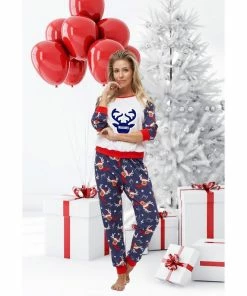 Furui Co,LTD Store Family Match Christmas Pajamas Set Bear Printed New Mama Papa Kid Baby Sleepwear Nightwear Homewear Family Matching Pjs Outfits Christmas Family Collection