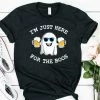 Onlineamericanstore I'm Just Here For The Boos Halloween T Shirt. Funny Halloween Gift. Funny Ghost T-Shirt. Halloween Clothing 1 Onlineamericanstore I'm Just Here For The Boos Halloween T Shirt. Funny Halloween Gift. Funny Ghost T-Shirt. Halloween Clothing