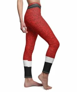 Onlineamericanstore Santa Leggings • Christmas Yoga Pants Womens Clothes, Workout Clothing Gift Christmas Women Clothing