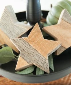 Online American Store Wooden Wall Stars, Reclaimed Wood Stars, Christmas Decor, Christmas Gift