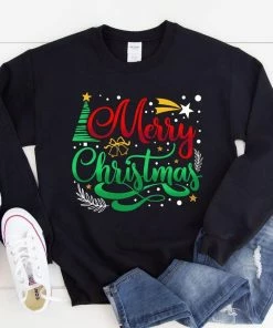 Onlineamericanstore Merry Christ Mas Shirt, Christmas Shirts, Woman's Christmas, Glitter Christmas, Christmas Clothing, True Meaning Of Christmas, Jesus Christmas Women Clothing