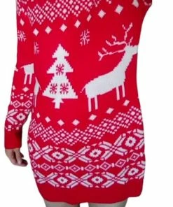 Onlineamericanstore Women's Holiday Christmas Dress • Christmas Shirt, Women's Ugly Christmas, Sweater Plus Size, Xmas Clothing Apparel