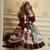 Tailored Ya Store Lolita Dress Santa Snowman Mesh Casual Dress Autumn Women Casual Cute Red Lolita Dress,Snowman Dress,Princess Dress,Party Dress,Costume Dress 2 Tailored Ya Store Lolita Dress Santa Snowman Mesh Casual Dress Autumn Women Casual Cute Red Lolita Dress,Snowman Dress,Princess Dress,Party Dress,Costume Dress