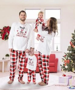 The American Store Brand New Family Matching Set Christmas Pajamas Set Sleepwear Men's Women Kids Baby Sleepwear Nightwear