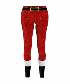 Onlineamericanstore Santa Leggings • Christmas Yoga Pants Womens Clothes, Workout Clothing Gift Christmas Women Clothing