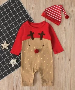 Online American Store Christmas Kids Clothing Christmas Boys Girl Pajamas For Kids Pijama Sleepwear Costume Santa Claus Applique Pajamas Children Long Nightclothes