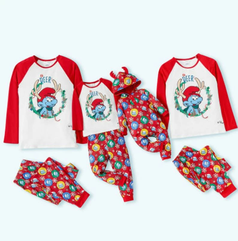 The American Store 2018 New Christmas Pajamas Set Family Matching Outfits Xmas HO Letter Plaid Mother Father Kid Family Set Cotton Family Clothing 7 The American Store 2018 New Christmas Pajamas Set Family Matching Outfits Xmas HO Letter Plaid Mother Father Kid Family Set Cotton Family Clothing