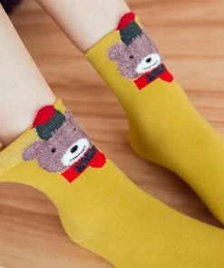 Online American Store 4 Pairs Cute Women Lovely Christmas Socks Cartoon Style Fashion Cotton Printing Socks Floor Socks Christmas Gift For Family Christmas Women Clothing 14 Online American Store 4 Pairs Cute Women Lovely Christmas Socks Cartoon Style Fashion Cotton Printing Socks Floor Socks Christmas Gift For Family Christmas Women Clothing