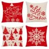 Huiran Hahaa Store Christmas Home Decor Christmas Decorative Pillow Merry Christmas Decor For Home Christmas Ornaments Xmas 2018 Chrismas Cristmas Decor Noel