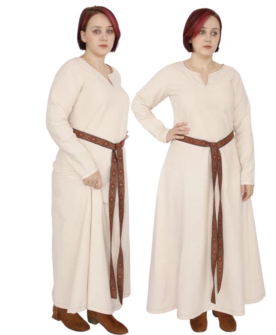 Eraspooky Official Store Couple Halloween Costume Medieval Underdress, Viking Dress Woman, Viking Dress, Cotton Medieval Dress, Underdress 5 Eraspooky Official Store Couple Halloween Costume Medieval Underdress, Viking Dress Woman, Viking Dress, Cotton Medieval Dress, Underdress