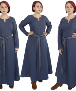 Eraspooky Official Store Couple Halloween Costume Medieval Underdress, Viking Dress Woman, Viking Dress, Cotton Medieval Dress, Underdress 15 Eraspooky Official Store Couple Halloween Costume Medieval Underdress, Viking Dress Woman, Viking Dress, Cotton Medieval Dress, Underdress