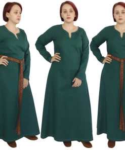 Eraspooky Official Store Couple Halloween Costume Medieval Underdress, Viking Dress Woman, Viking Dress, Cotton Medieval Dress, Underdress 14 Eraspooky Official Store Couple Halloween Costume Medieval Underdress, Viking Dress Woman, Viking Dress, Cotton Medieval Dress, Underdress