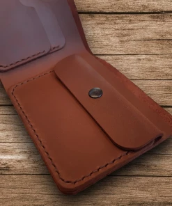 TruthTreasuresMil Personalized Wallet. Engraved American Flag Wallet. Minimalist Front Pocket Leather Wallet For Men. Custom Bifold Wallet. Patriotic Gifts