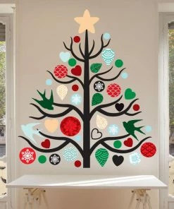 Onlineamericanstore Merry Christmas Wall Decal - Christmas Decoration - Free Shipping On Domestic Orders - WB101 Christmas Home Decor