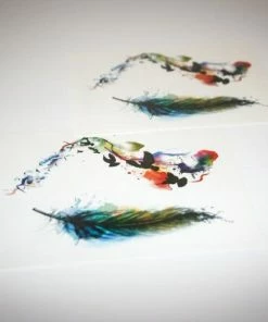 Onlineamericanstore Halloween Temporary Tekashi69 Tattoos Sets Birds And Feather Temporary Tattoos