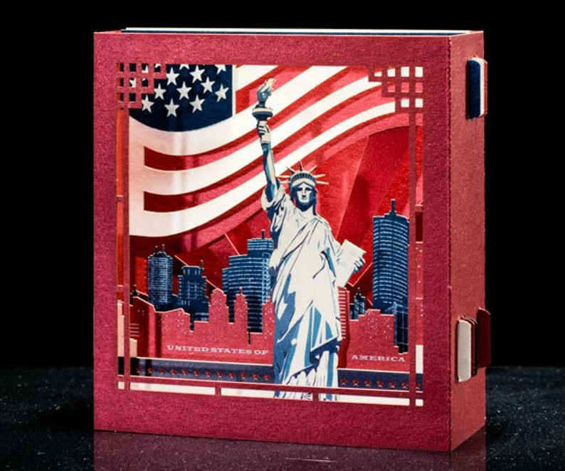 Onlineamericanstore Independence Day Gift USA Gift New York Gifts 4th July Pop Up Card The Statue Of Liberty United States Gift America Souvenir USA Flag Favor Gift Collection 3 Onlineamericanstore Independence Day Gift USA Gift New York Gifts 4th July Pop Up Card The Statue Of Liberty United States Gift America Souvenir USA Flag Favor Gift Collection