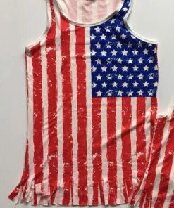 Girlymax No.2 Store Kids Clothing New July 4th Summer Baby Girls Clothes Navy Red Stripes Stars Cotton Top Shirts Raglans Boutique Mommy & Me Family Look Tassels