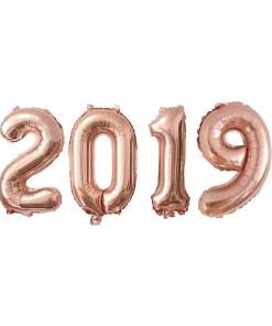 Online American Store 4Pcs 16inch Rosegold Number 2019 Foil Balloons Happy New Year Party Decor Brithday Celebration Supplies 23 Online American Store 4Pcs 16inch Rosegold Number 2019 Foil Balloons Happy New Year Party Decor Brithday Celebration Supplies