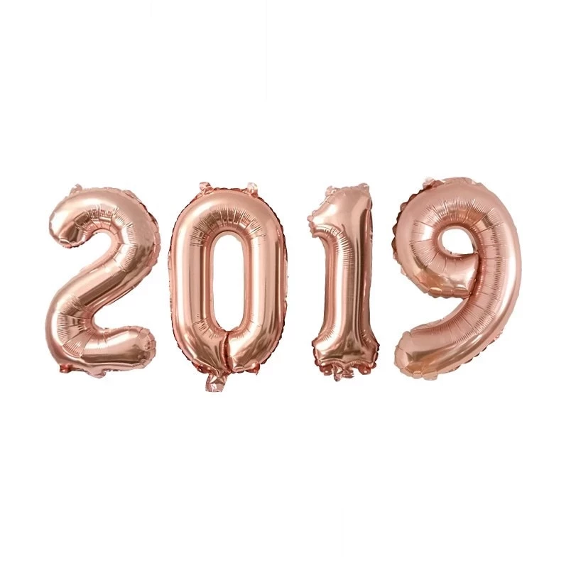 Online American Store 4Pcs 16inch Rosegold Number 2019 Foil Balloons Happy New Year Party Decor Brithday Celebration Supplies 13 Online American Store 4Pcs 16inch Rosegold Number 2019 Foil Balloons Happy New Year Party Decor Brithday Celebration Supplies